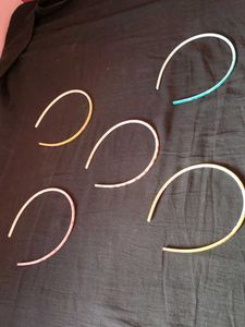 Set of 5 Patterned Hairbands