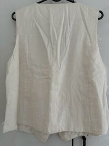 Embellished V-Neck Vest
