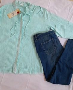 Jeans And Top  Combo Grab Fast