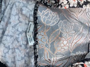 pull&amp; Bear Floral Print Mini Dress
