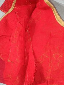 Red And Golden Wonderful Banarsi Blouse 😍✨