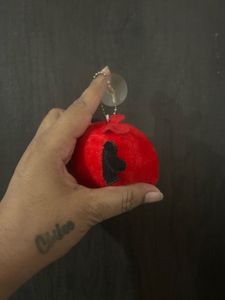 Red from Angry Birds featuring embroidered