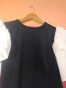 Long Puff Sleeve Top