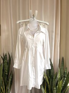 Imported Chic cotton White Dress