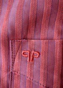 PROVOGUE Rust and mauve stripes for men