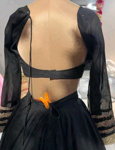 Elegant Black Lehenga Choli Set