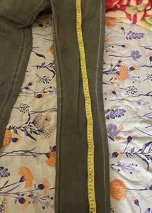 Y2k Olive Button-Up Jeans