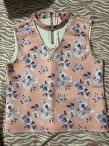 Floral Sleeveless Top