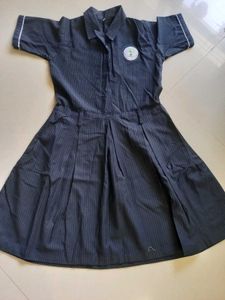 Classic Pinstripe School Dress