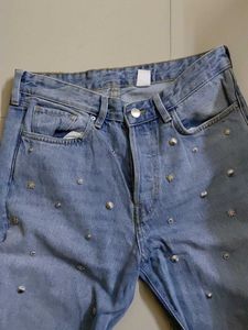 Embellished jeans - hardly used