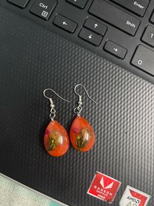 handmade resin earrings