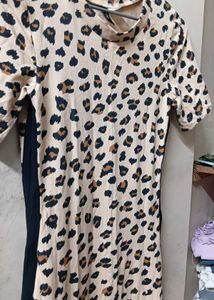 Leopard Print Sheath Dress