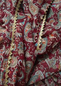 Elegant Printed Anarkali Kurta Set