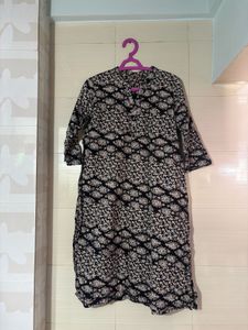 Floral Print Kurta