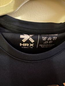 HRX Black Athletic T-Shirt