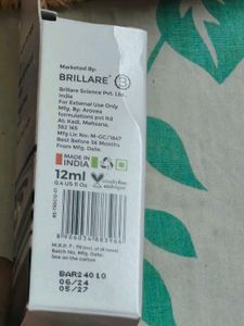 BRILLARE ~ Natural Terabond SHAMPOO(12ML)