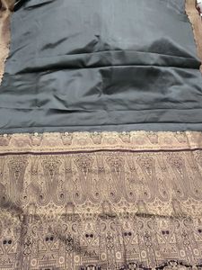 Elegant Gray Saree