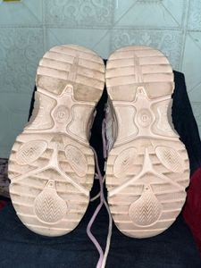 Pink Chunky Sneakers