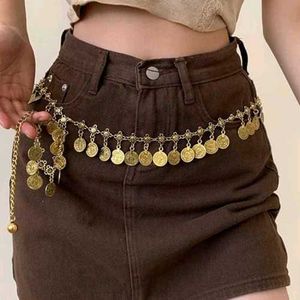 WAIST CHAIN Boho Coin Belt