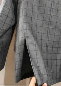 Checkered Blazer
