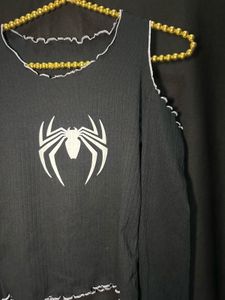 Spider-Man Cold Shoulder Top