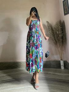 Flowy Floral Maxi Dress