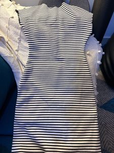 Zara Striped Casual Dress