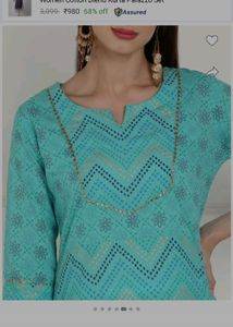 Cotton Kurti Set
