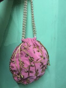 Velvet Potli Bag