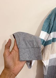 Men's Striped Polo Shirt