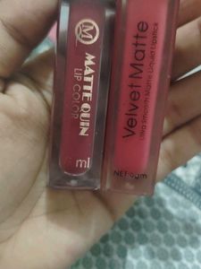 brown Queen & Velvet pink Liquid Lipsti