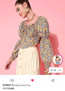 Floral Print Corset Crop Top