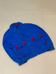Vintage Blue & Pink Track Jacket