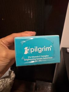 New Pilgrim Vitamin C Brightening Sunscreen