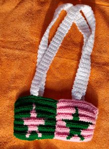 Crochet Shoulder Bag and fish pouch💙👜