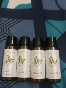 Sage Apothecary Neem Oil 4 Piece