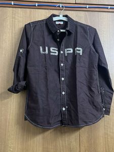 USPA boy’s Button-Up Shirt