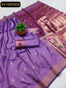 Vibrant Paithani Silk Saree