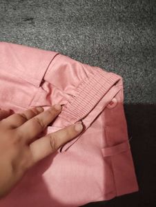 Pink Striped Suit Set for Boys