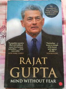 Price Drop !!! Rajat Gupta: Mind Without Fear