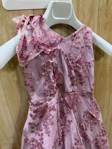Sparkling Lavender Gown for Girls