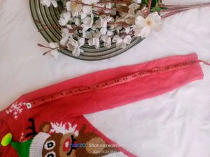 Festive Reindeer Christmas Sweater