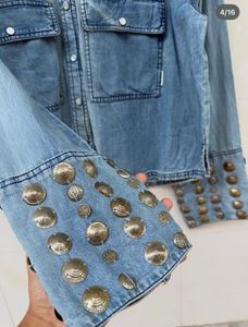 Studded Denim Shirt