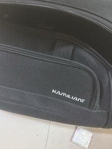 Kamiliant Black Rolling Suitcase