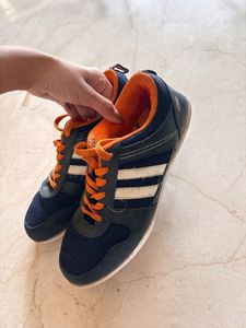 Bata Blue &amp; Orange Sneakers