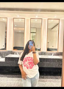 Graphic Print Oversized T-Shirt