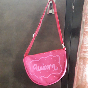 Unicorn  lil messenger  bag
