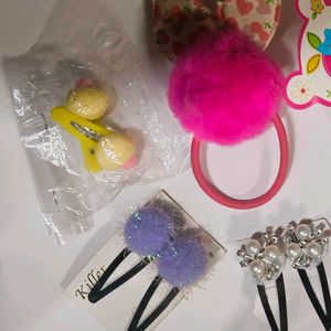 Assorted Cute Hair Accessories Set