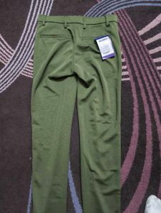 olive green formal pant