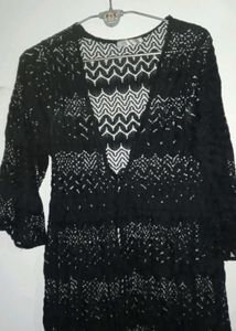 Elegant Black Lace Dress